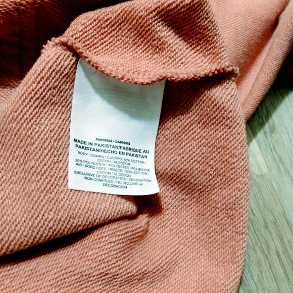 NIKE HOODIE PULLOVER*LIGHTWEIGHT*LACED V NECK*WOMEN SIZE M*DUSTY ROSE COLOR* - Picture 6 of 7